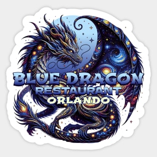 Blue Dragon Restaurant Orlando Florida In Epic Sticker